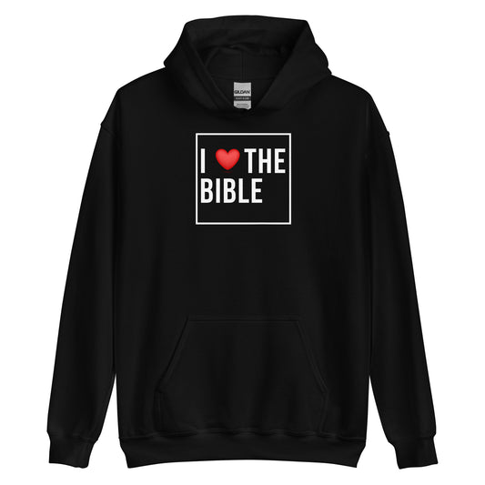 I Love the Bible Unisex Hoodie