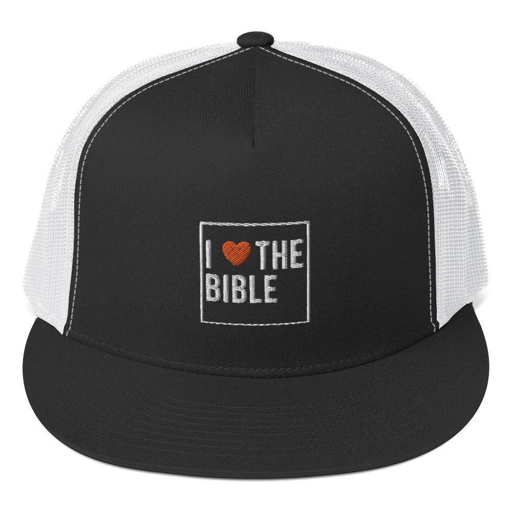 I Love The Bible Trucker Cap