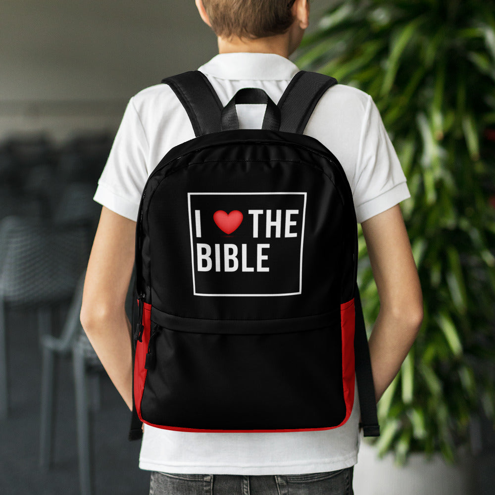 I Love the Bible - Backpack