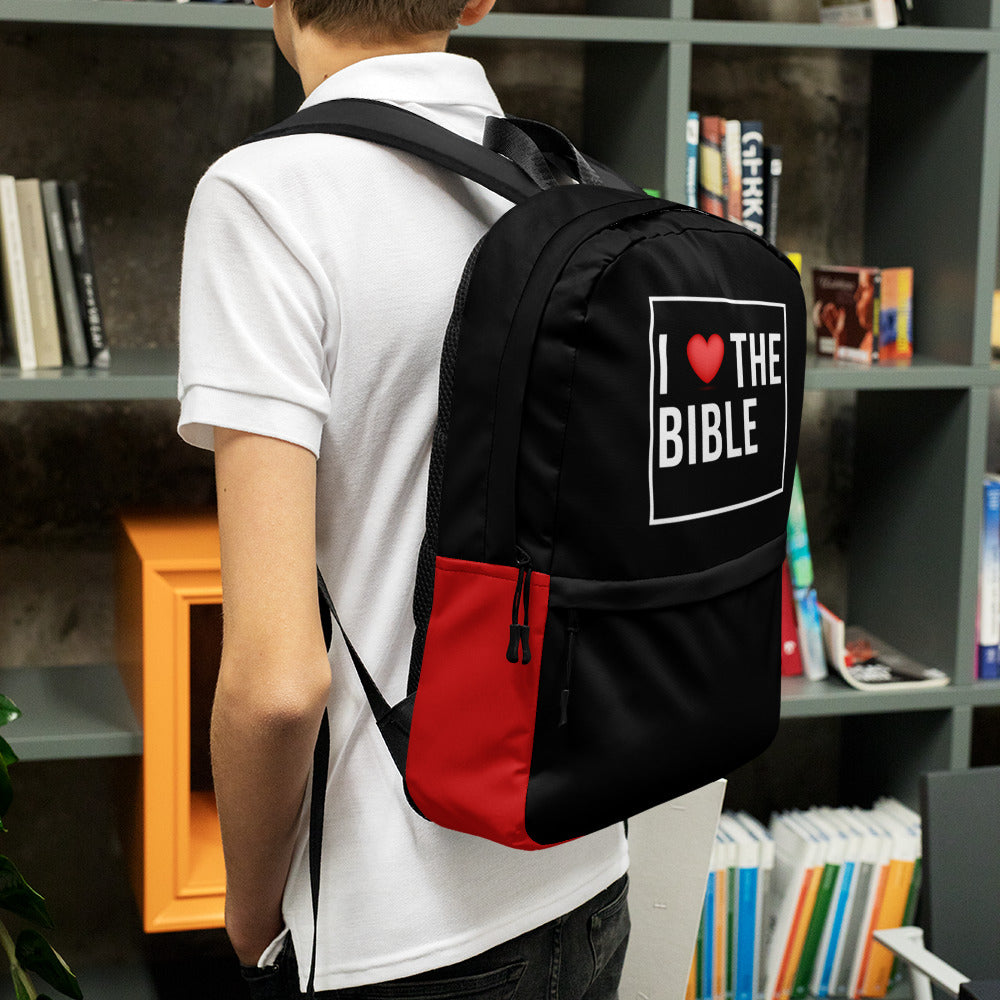 I Love the Bible - Backpack