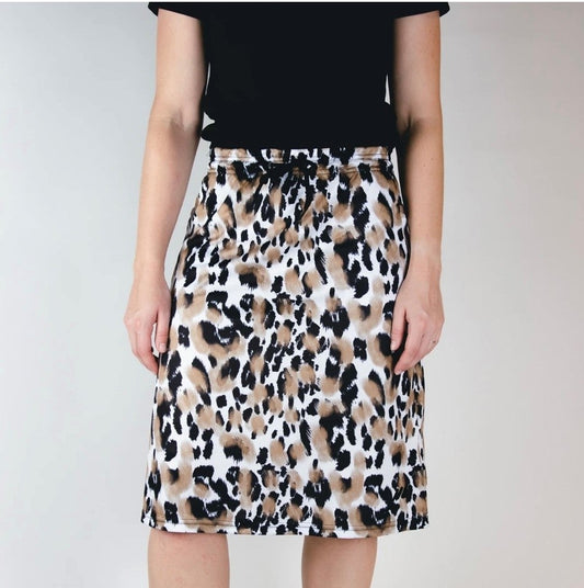 Athletic Skirt (Leopard)