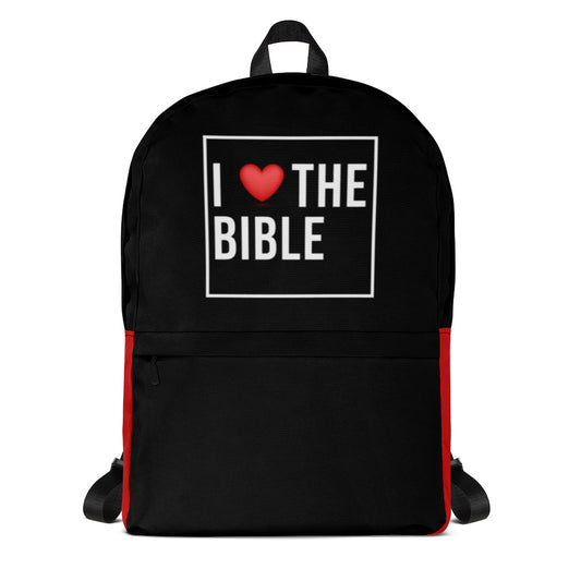 I Love the Bible - Backpack