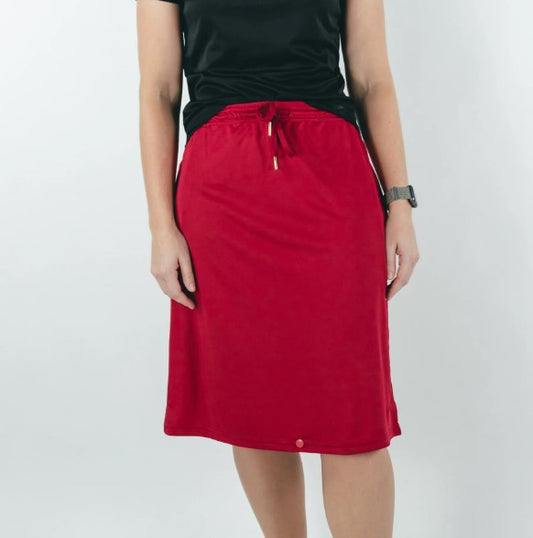 YOUTH Athletic Skirt (Classic Red)