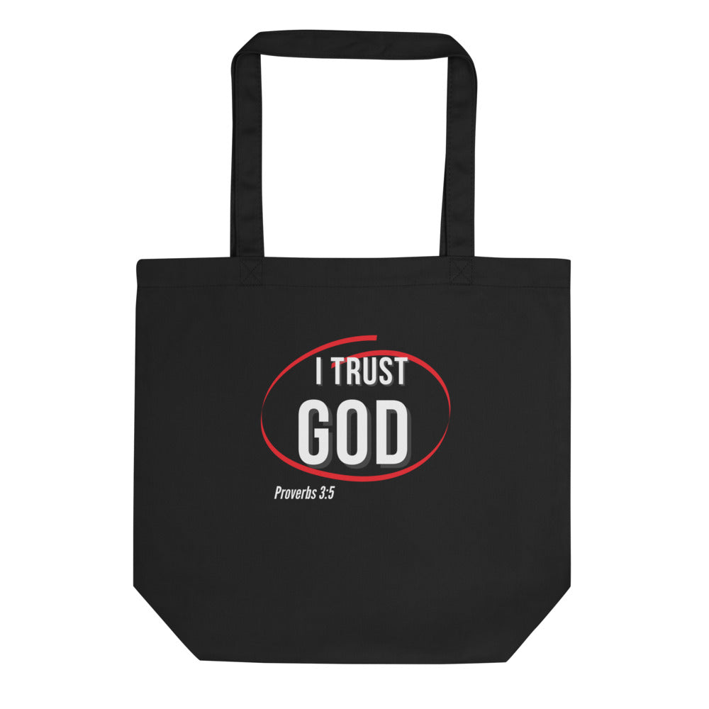 "I Trust God" Eco Tote Bag