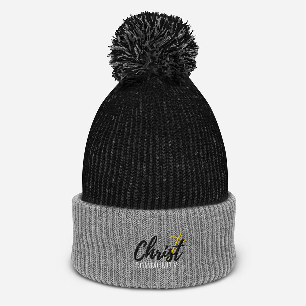 Christ Community Pom-Pom Beanie