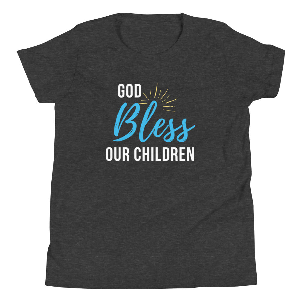 Youth God Bless Our Children Short Sleeve T-Shirt