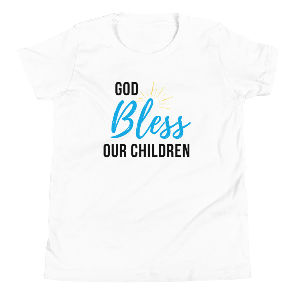 Youth God Bless Our Children Short Sleeve T-Shirt